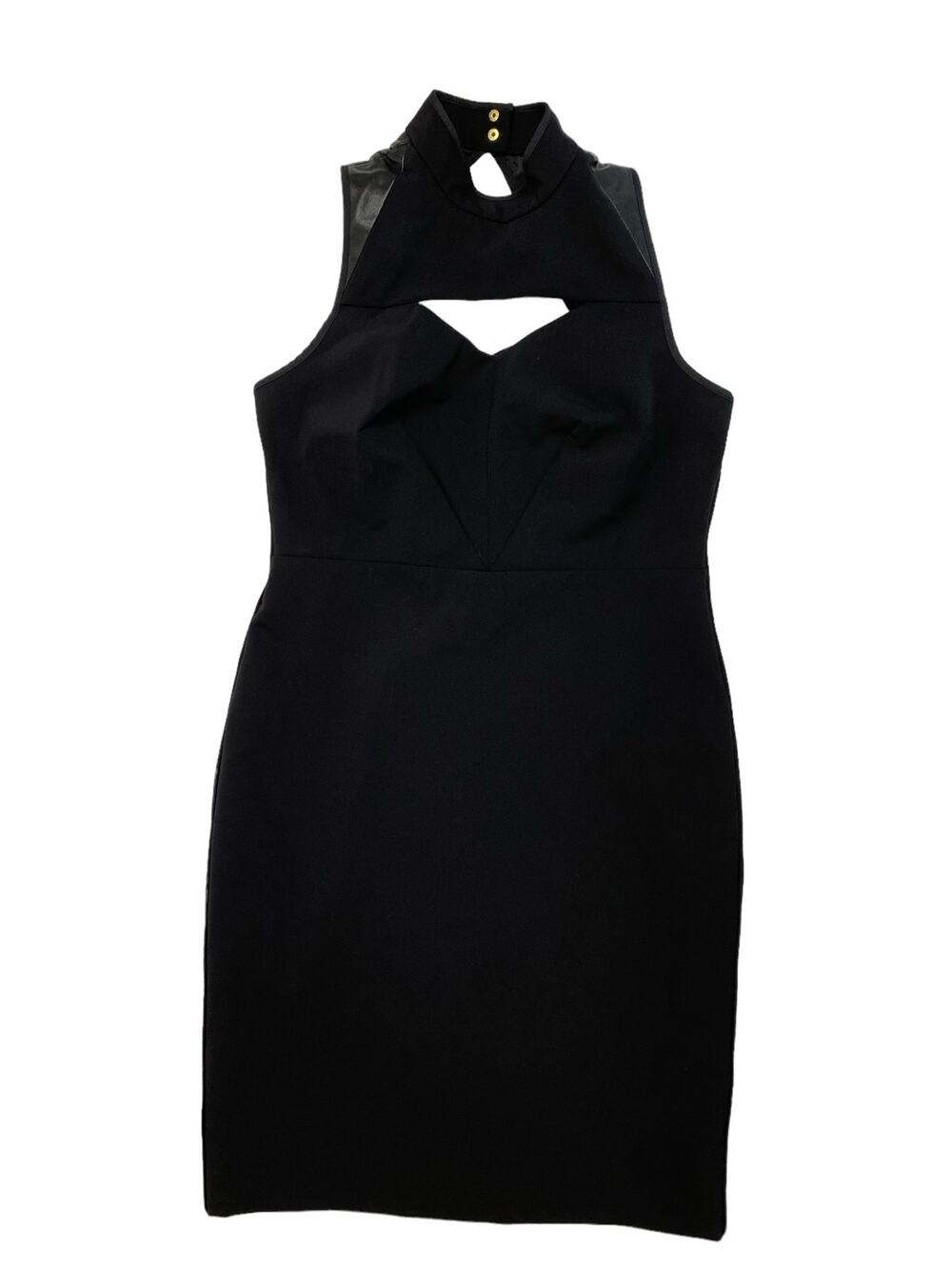KATE HUDSON for ANN TAYLOR *NEW* Black Cutout LBD Black Cocktail Dress 0 Petite